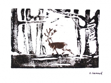 Olivier Gremaud — Linogravure